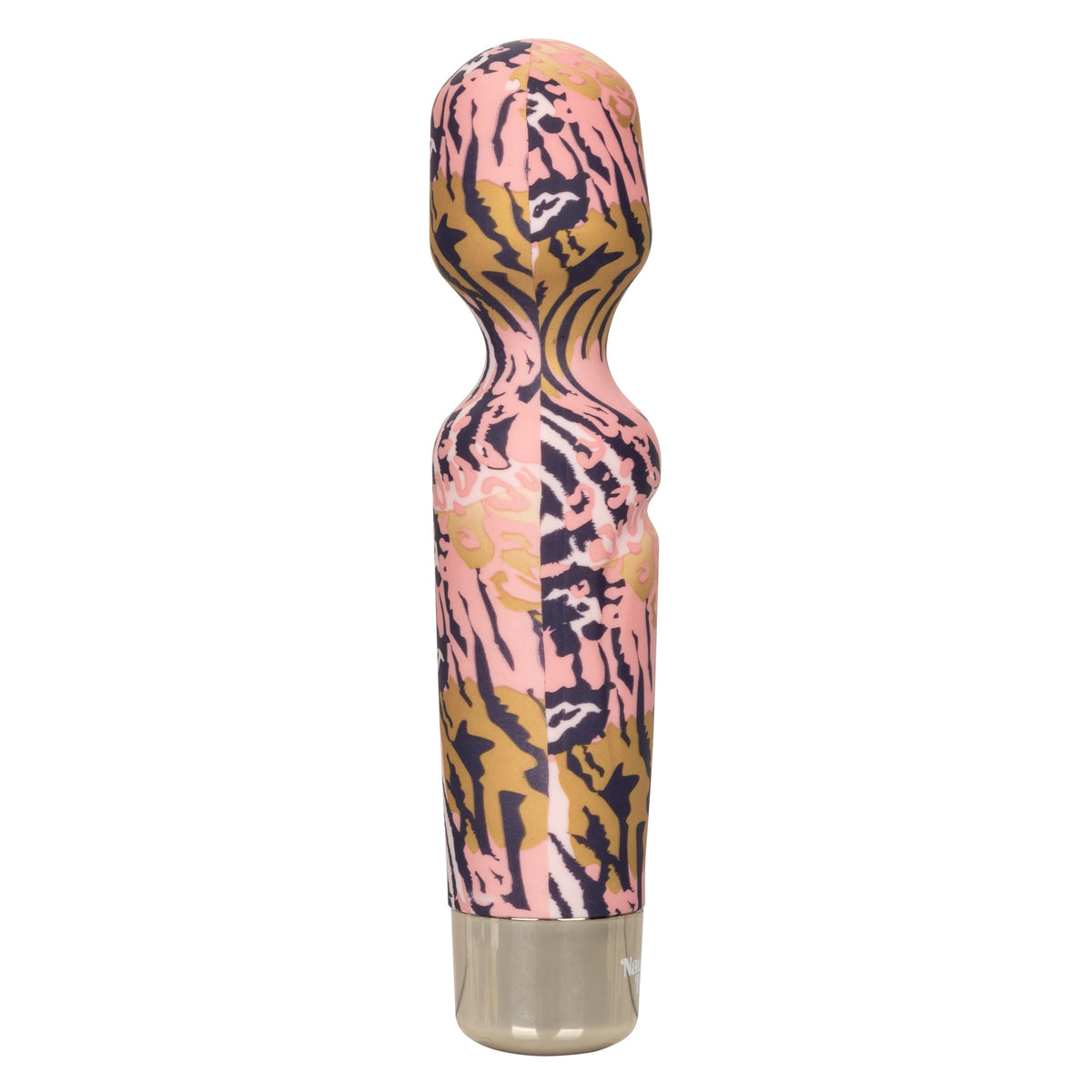 Naughty Bits WTF Wand to Fuck Pink and Gold Flexible Silicone Personal Massager - Waterproof > Sex Toys > Mini Massagers - Tophatter Daily Deals