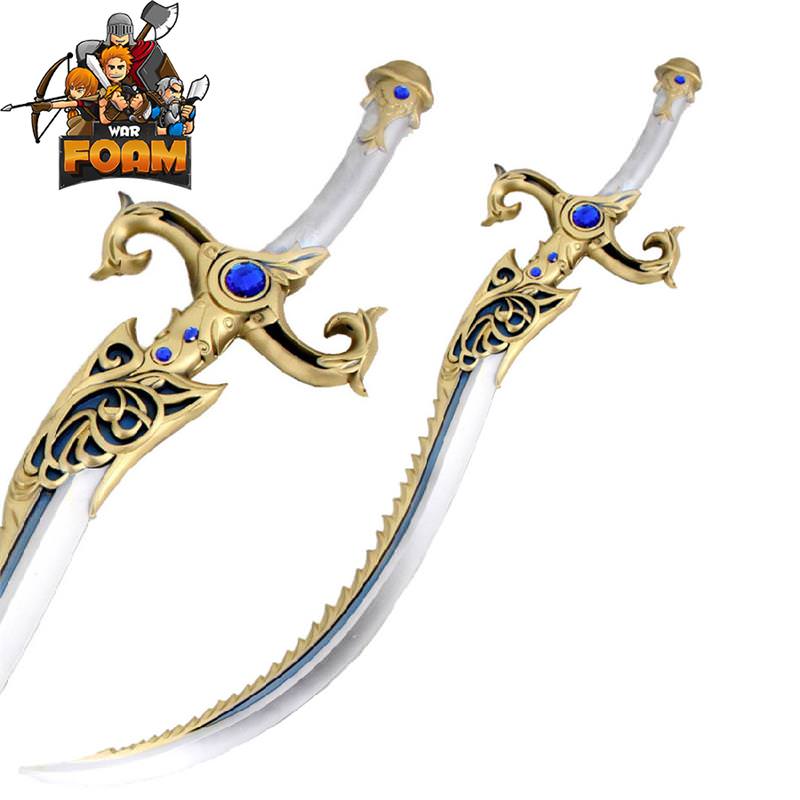 42.5" Scimitar of Doom Foam Padded Cosplay Costume Weapon Collectible Weapons - Tophatter Daily Deals