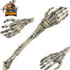 25.6" Foam Padded Skeleton Bone Hand Cosplay Halloween Masquerade - Tophatter's Army Products & Self Defense Collectible Weapons - Tophatter Daily Deals
