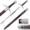 Knights Templar Medieval Sword With Scabbard - TOPHATTER'S ARMORY DEALS Collectible Weapons - Tophatter Daily Deals