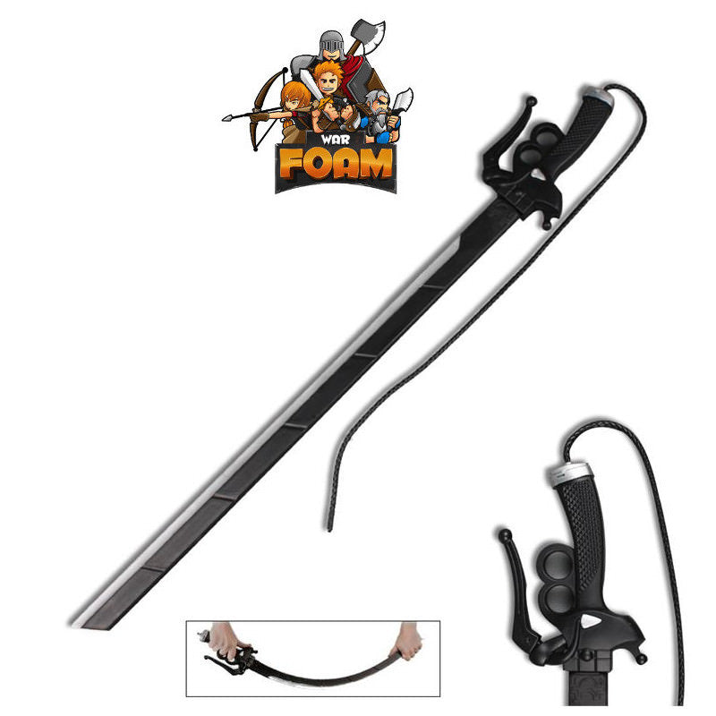 Attack On Titan Special Operations Foam Sword LARP - Tophatter's Army Products & Self Defense Collectible Weapons - Tophatter Daily Deals