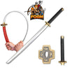Foam Fantasy Samurai Katana Sword Chrome Finish Blade Cosplay Costume LARP - TOPHATTER'S ARMORY DEALS Collectible Weapons - Tophatter Daily Deals