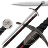 One Hand Knight's Templar Sword With Scabbard - TOPHATTER'S ARMORY DEALS Collectible Weapons - Tophatter Daily Deals
