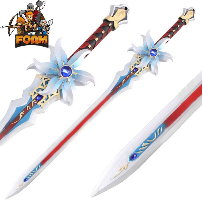42.5" Fantasy Chinese Anime Latex Foam Padded Cosplay Costume Sword - Tophatter's Inc. Weapons Store Online Collectible Weapons - Tophatter Daily Deals