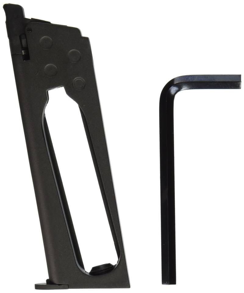 17rd Colt 1911 Metal Single Stack CO2 Blowback Airsoft Magazine - Tophatter's Guns'N'Weapons Store Collectible Weapons - Tophatter Daily Deals