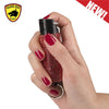 Bling It On Key Ring Self Defense Pepper Spray Red Jeweled Cary Case - Tophatter's Army Products & Self Defense Collectible Weapons - Tophatter Daily Deals