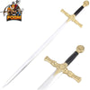 Foam Padded Mason Knights Templar Crusader Sword Costume Prop Cosplay - TOPHATTER'S ARMORY DEALS Collectible Weapons - Tophatter Daily Deals