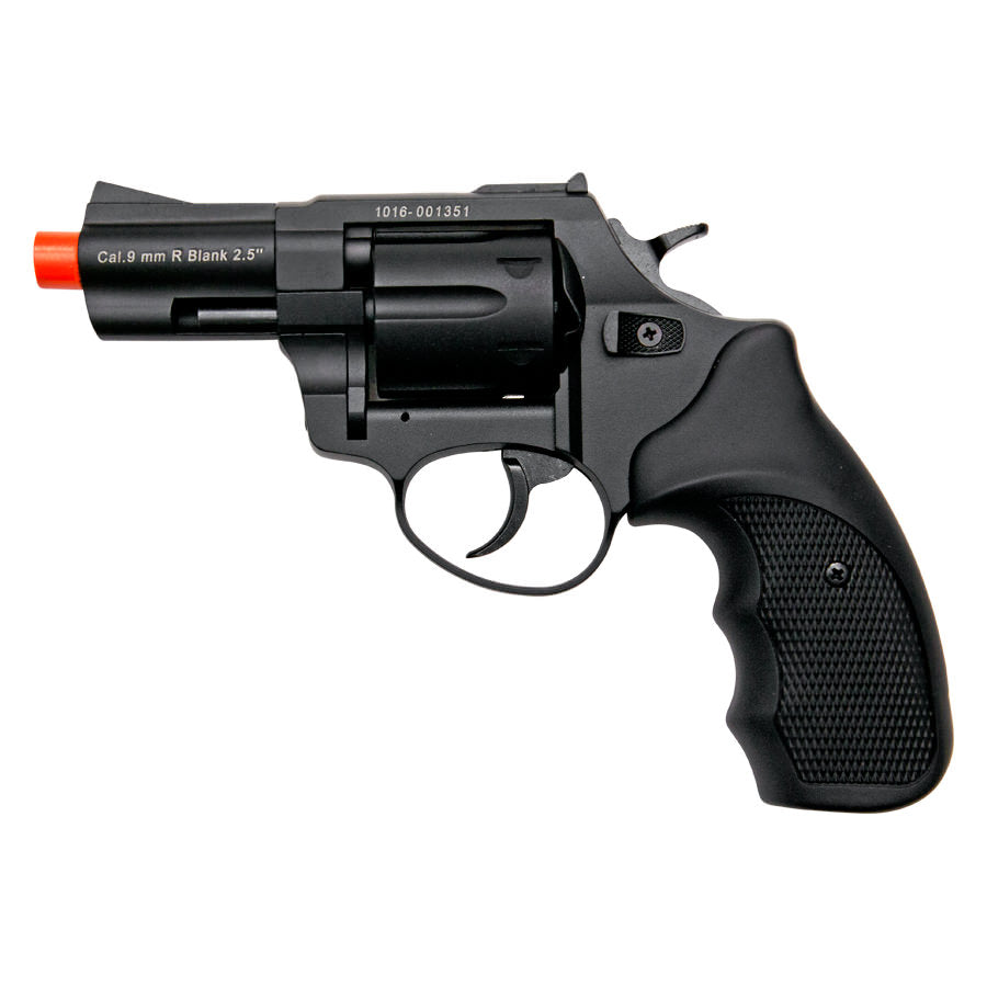 Zoraki R1 2.5" Barrel Revolver Black Finish - 9mm Front Firing Blank Gun - Tophatter's Army Products & Self Defense Collectible Weapons - Tophatter Daily Deals