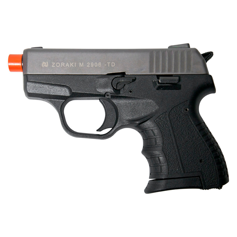 Zoraki M2906 Fume Finish 9mm Front Firing Blank Gun Semi Automatic Pistol - TOPHATTER'S ARMORY DEALS Collectible Weapons - Tophatter Daily Deals