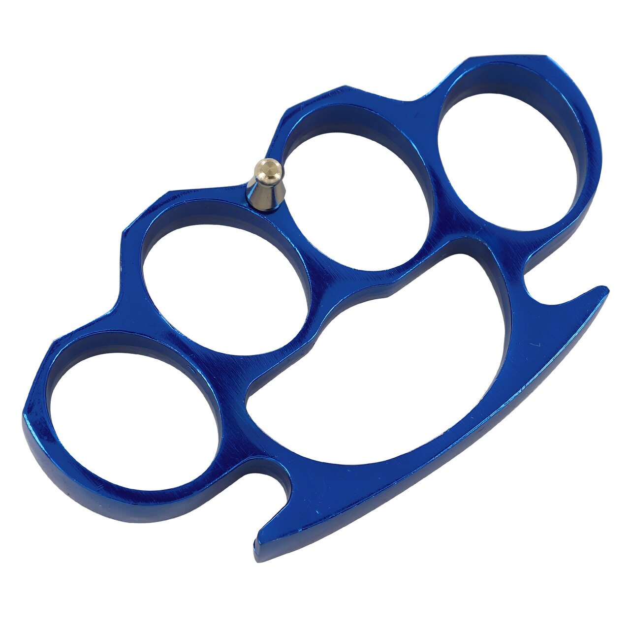 Blue Heavy Duty Buckle Knuckles Paperweight Accessory - Tophatter's Army Products & Self Defense Collectible Weapons - Tophatter Daily Deals