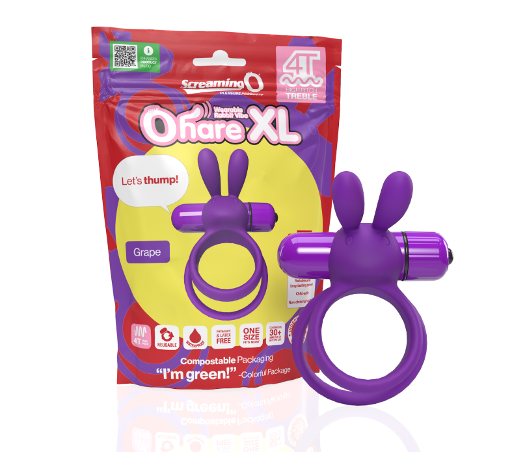 Screaming O 4T Ohare XL Grape – Targeted Powerful Stimulation > Cock Ring > Vibrating - Tophatter Daily Deals