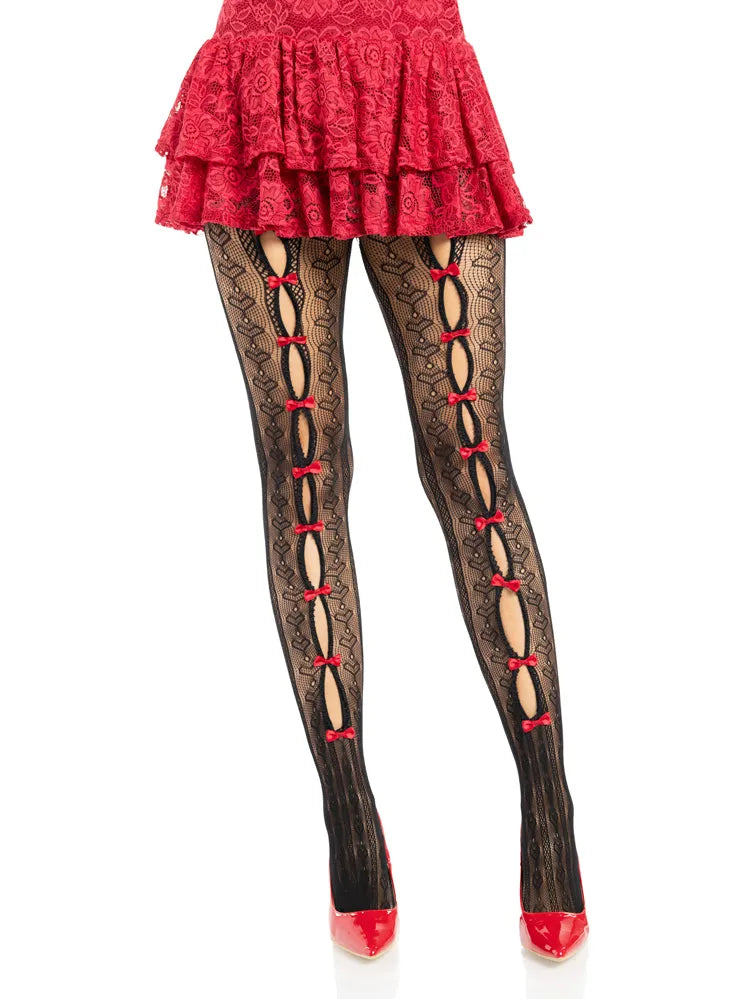 Sweetheart Striped Tights – Nylon and Spandex Lingerie > Clothes > Hosiery > Pantyhose & Tights - Tophatter Daily Deals