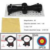 4X30 Tactical Optical Scope 11MM - Tophatter Daily Deals