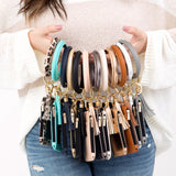 Key Ring ID Wallet Zip Bracelet Handbags & Wallets - Tophatter Daily Deals