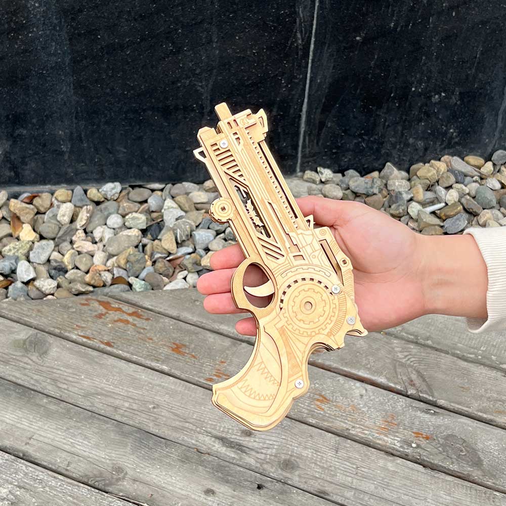 Hunting Gun 3D Rubber Band Gun Model Kit - Tophatter Daily Deals