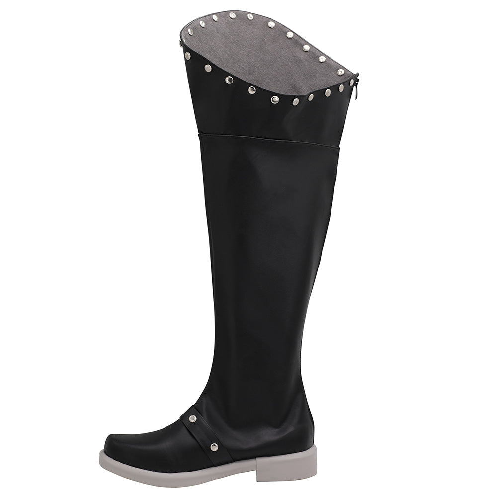 Black Clover Zora Ideale Black Shoes Cosplay Boots Shoes/Boots - Tophatter Daily Deals