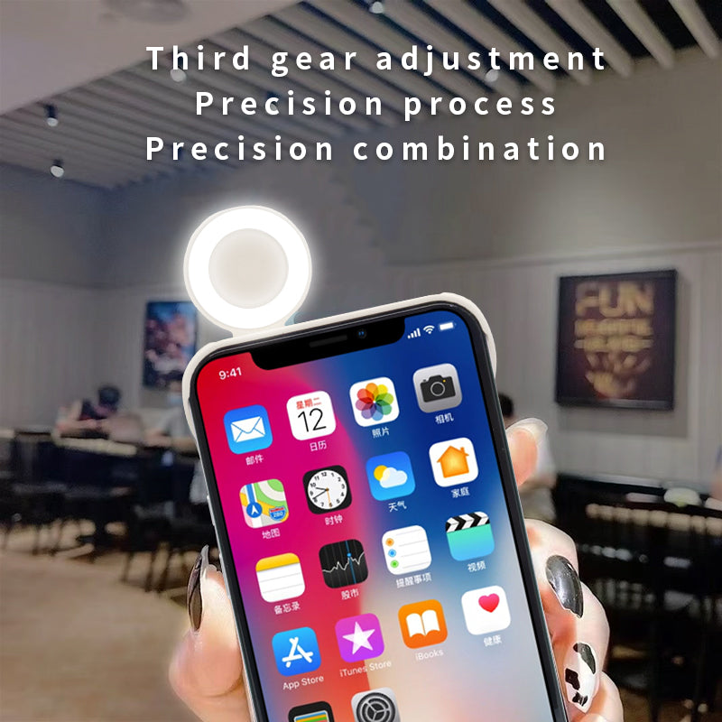 Ring Selfie Flip Light iPhone Case - 3 Colors Phone Cases - Tophatter Daily Deals