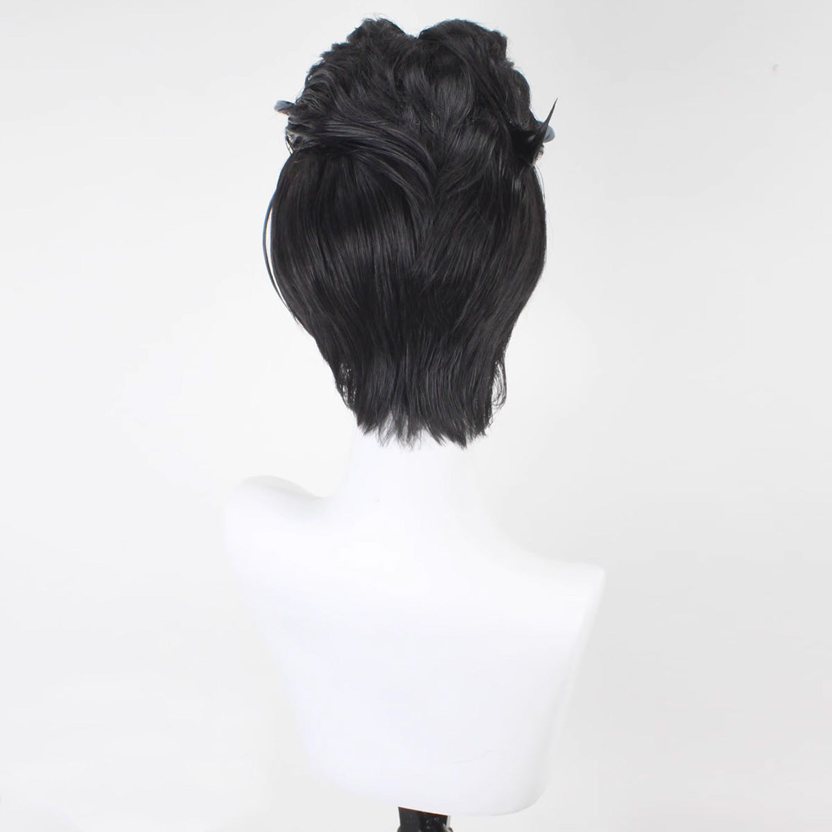 Pokemon Scarlet and Violet Larry Medali gym normal Black Cosplay Wig Wig - Tophatter Daily Deals