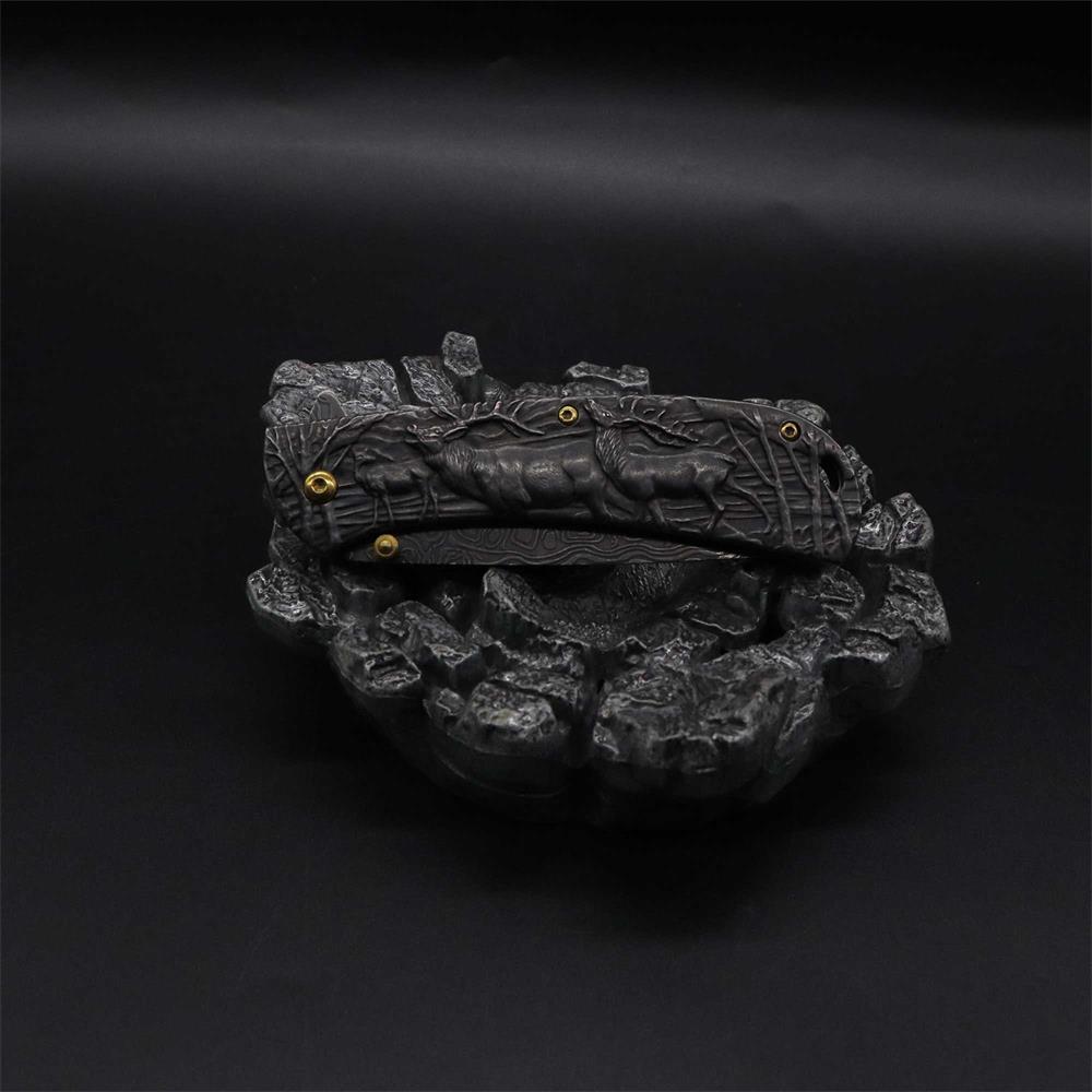 Fantastic Deer Family Folding Knife - Tophatter Daily Deals