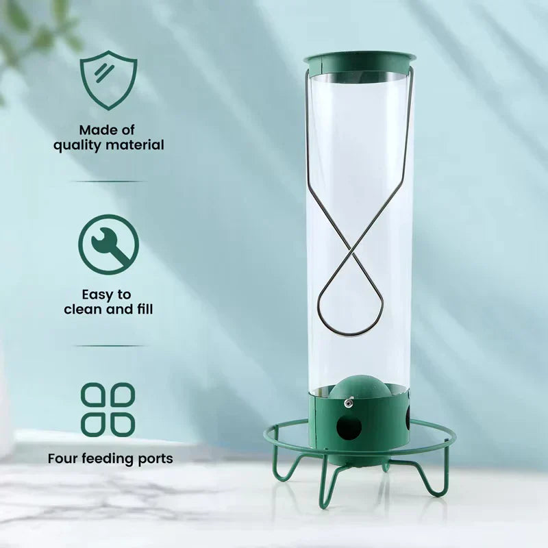 Squirrel Proof Bird Feeder Rotating Perch Fall 2025 - Tophatter Daily Deals