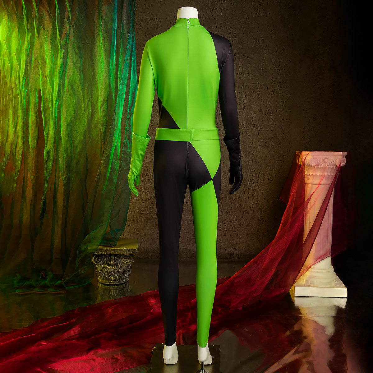 Kim Possible Shego Cosplay Costume - B Edition Costume - Tophatter Daily Deals