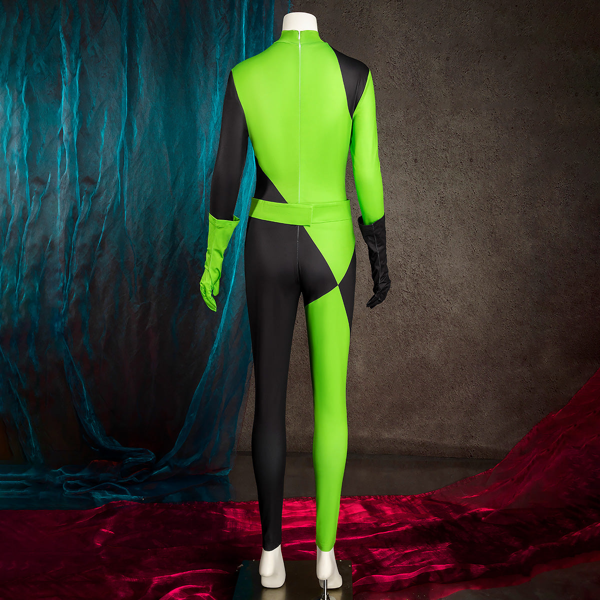 Kim Possible Shego Cosplay Costume - B Edition Costume - Tophatter Daily Deals