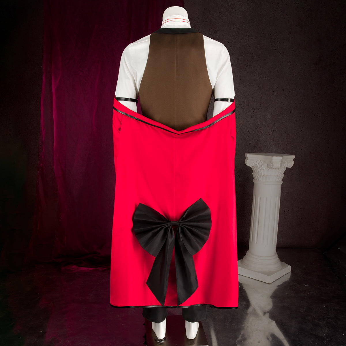 Black Butler Grell Sutcliff Red Butler Shinigami Cosplay Costume Costume - Tophatter Daily Deals