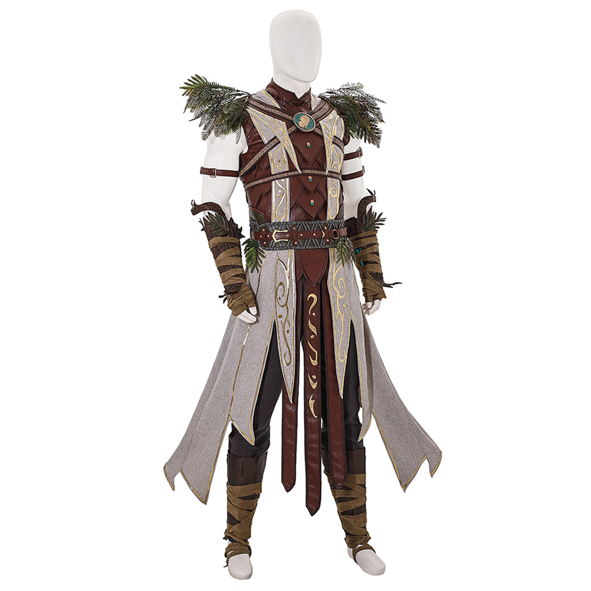 Baldur's Gate III Baldur s Gate 3 BG3 Halsin Cosplay Costume Costume - Tophatter Daily Deals