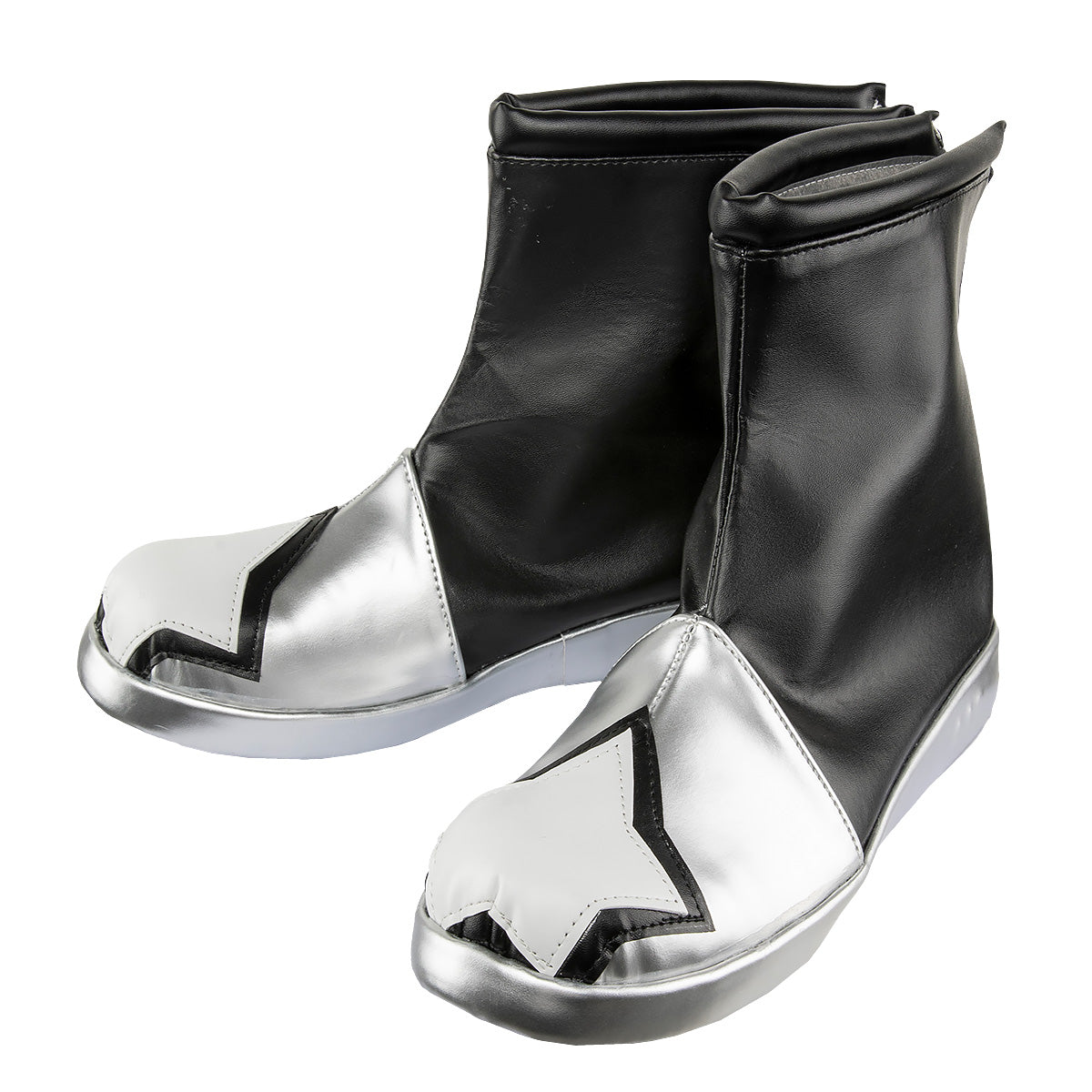 Soul Eater Black Star Black Silver Cosplay Shoes Shoes/Boots - Tophatter Daily Deals