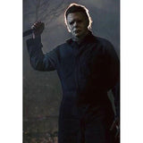 Lifelike Michael Myers Foam Latex Horror Mask - Perfect for Halloween Costume Parties, Handmade Replica of Iconic Character Halloween Masks - Tophatter Daily Deals