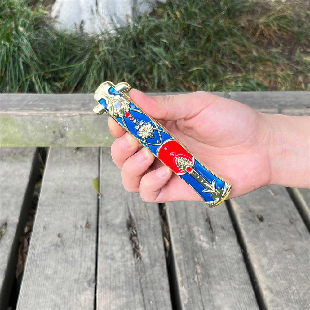 Excalibur Folding Knife Game Animation Collection - Tophatter Daily Deals