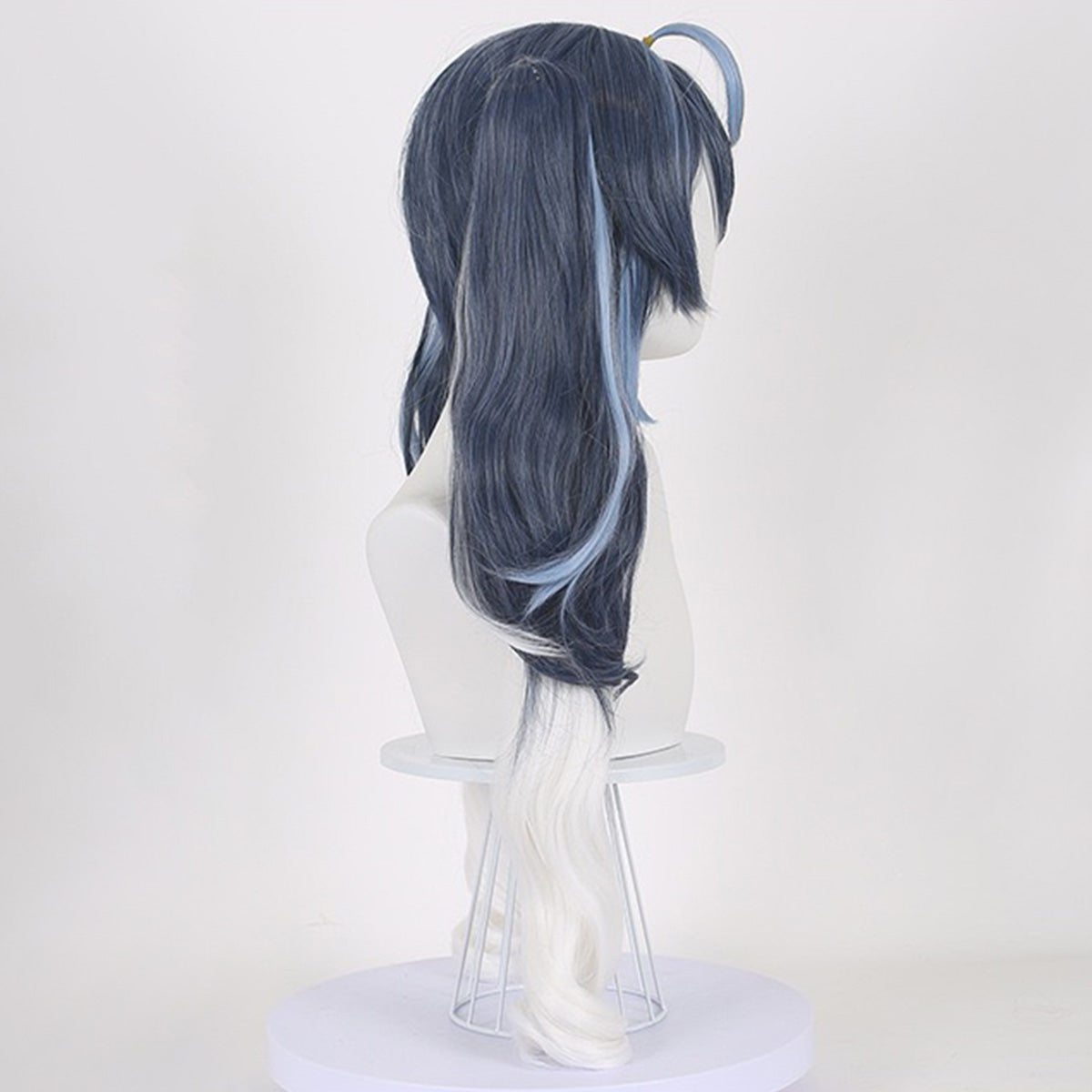 Vocal Idol Snow Virtual Girl 2025 Blue White Cosplay Wig Wig - Tophatter Daily Deals