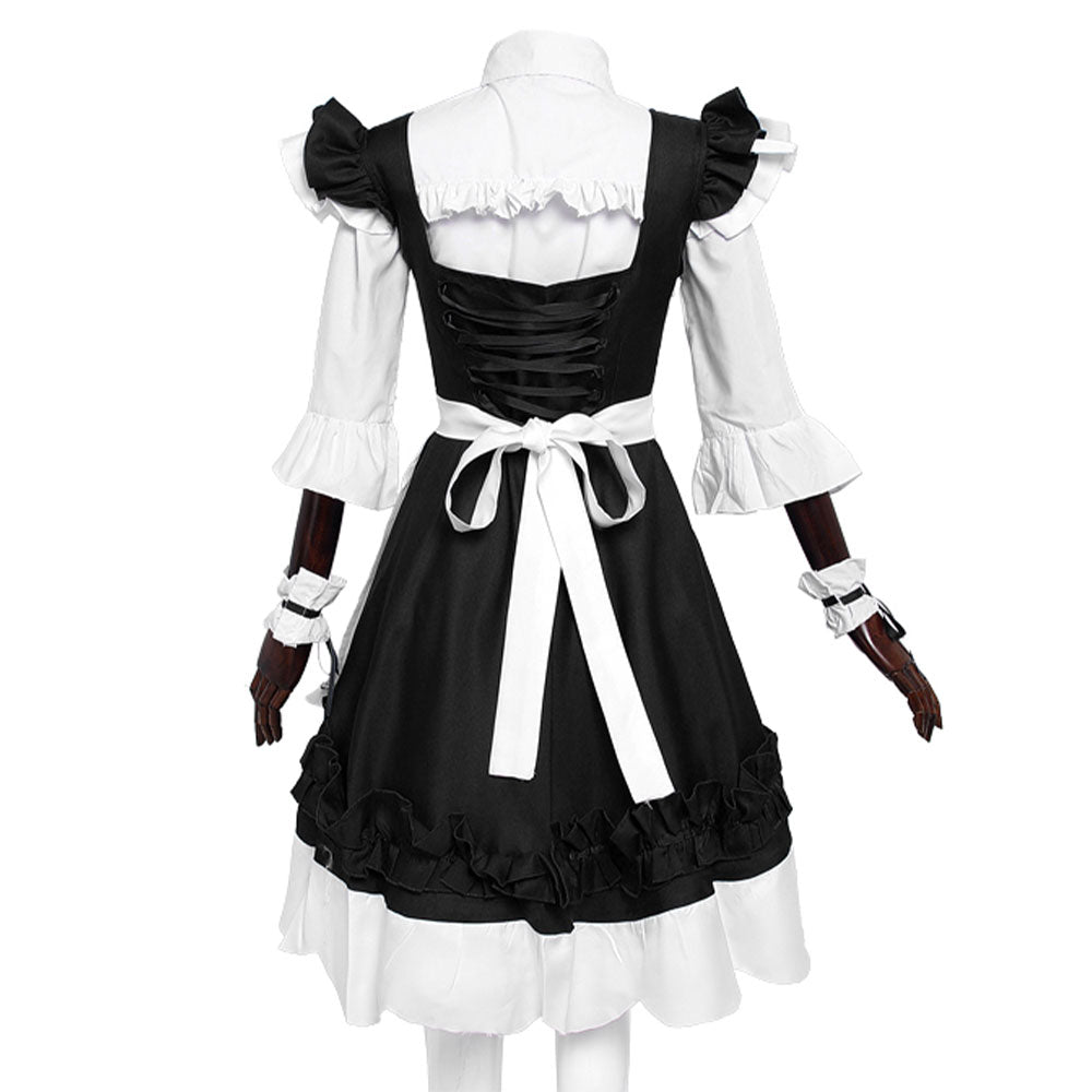 Final Fantasy XIV Housemaid's Apron Dress Cosplay Costume Costume - Tophatter Daily Deals