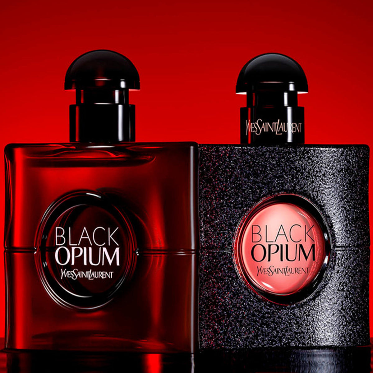 YSL Black Opium Over Red Eau De Parfum 50ml Spray - Tophatter Daily Deals