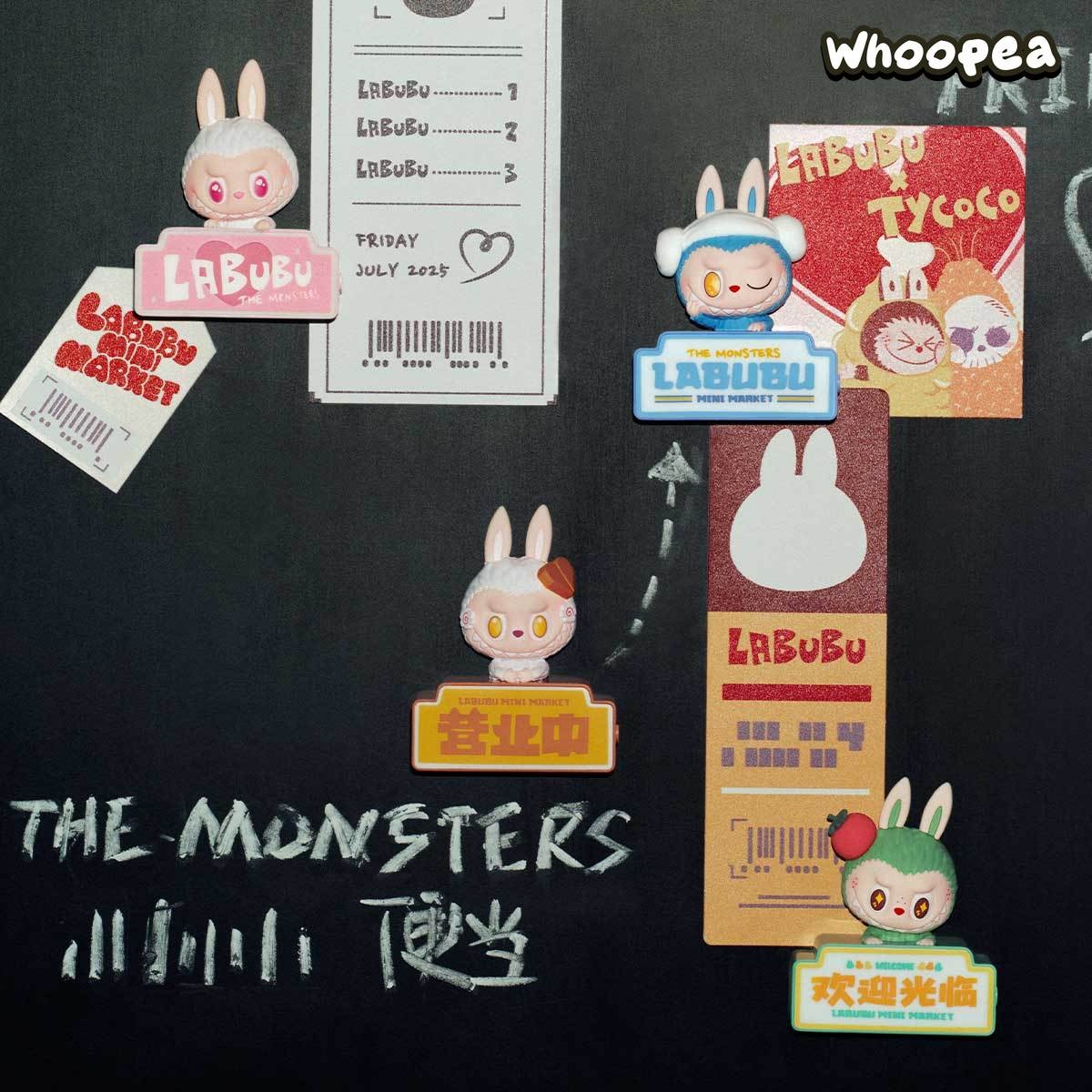 THE MONSTERS Wacky Mart Series-Fridge Magnet Blind Box - Tophatter Daily Deals