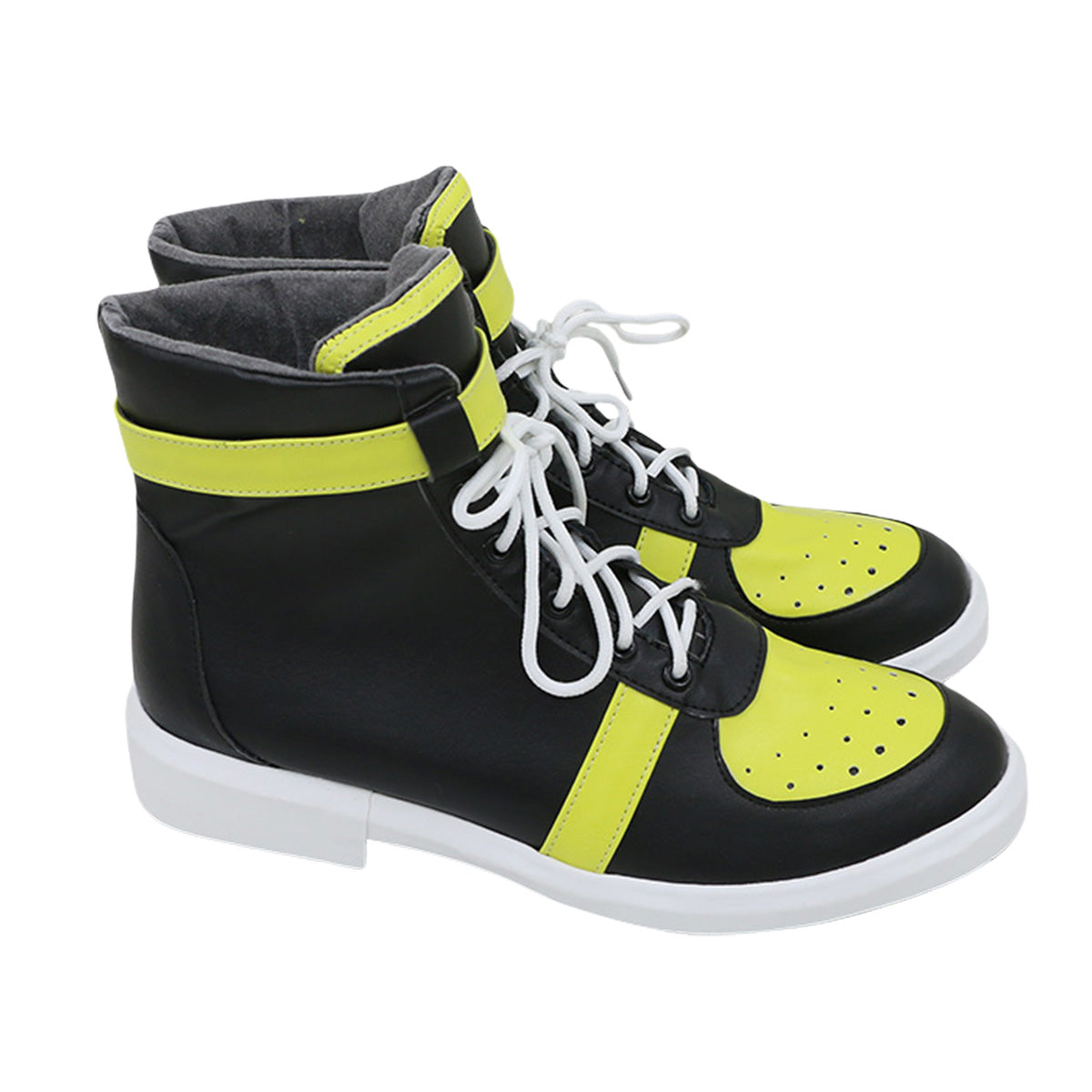 Xenoblade Chronicles 3 Eunie Black Yellow Cosplay Shoes Shoes/Boots - Tophatter Daily Deals