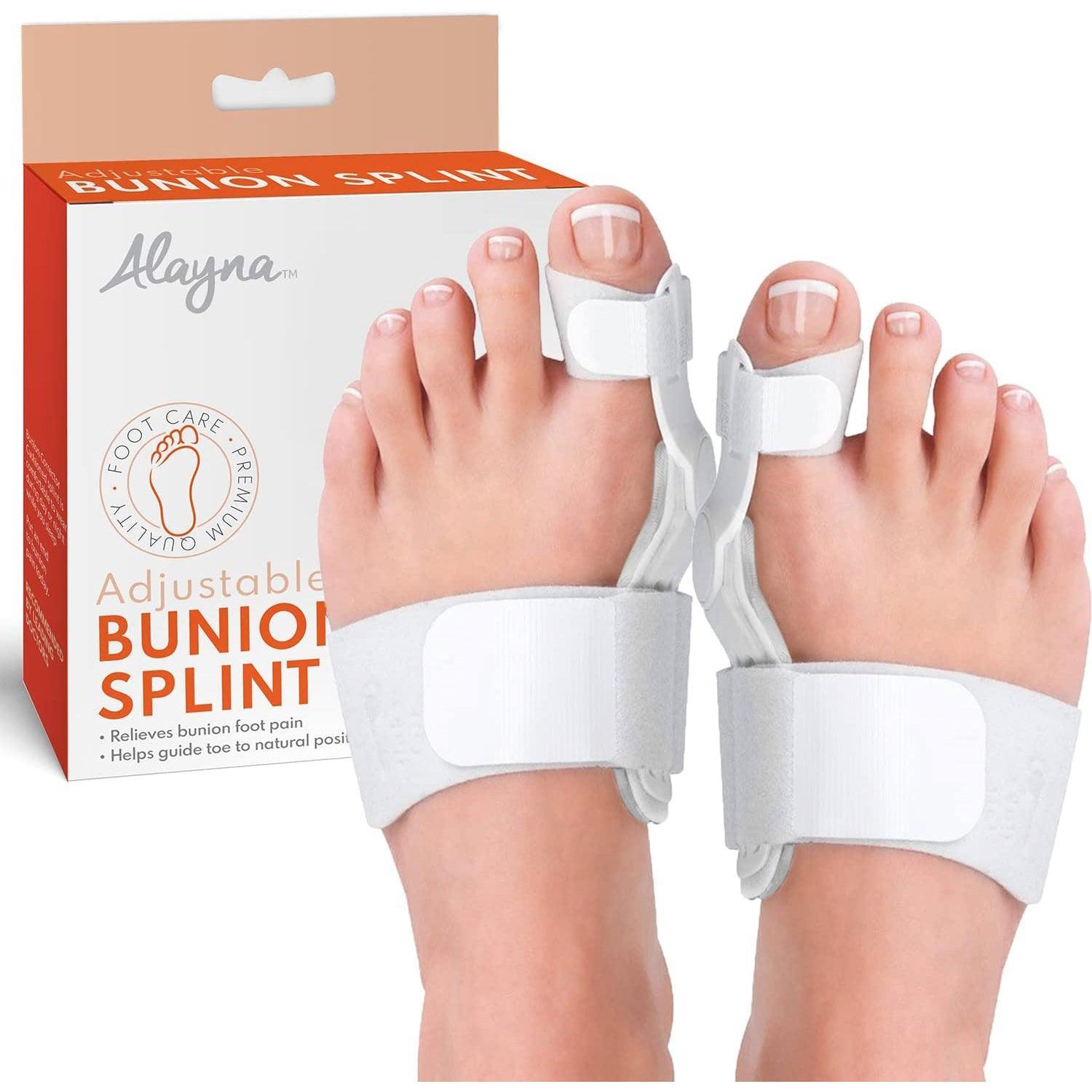 Bunion Corrector Toe Straightener Set - Toe Bunion Corrector Straightener Support Strap Orthopedic Uk Seller Health & Beauty - Tophatter Daily Deals
