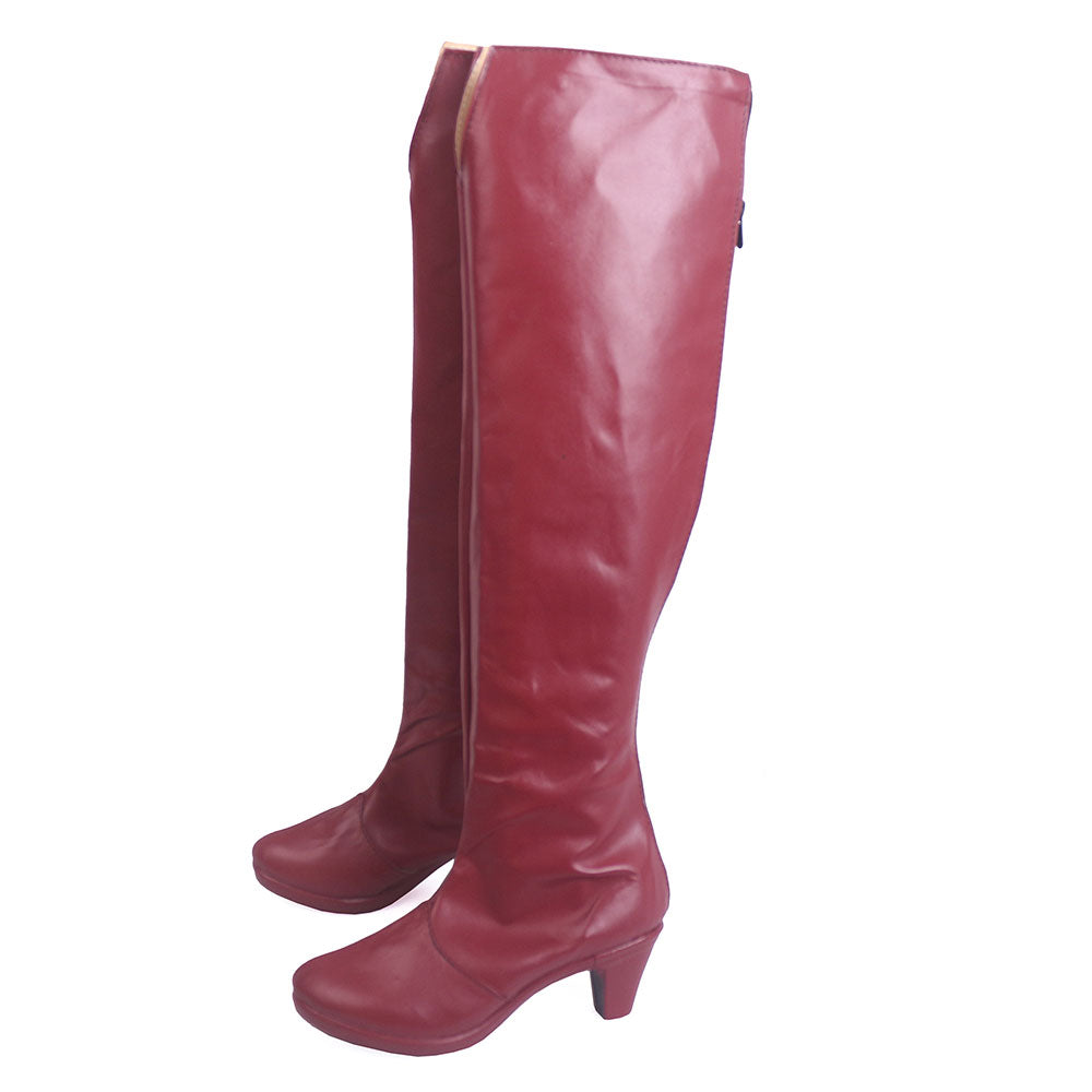 Black Clover Vanessa Enoteca Red Shoes Cosplay Boots Shoes/Boots - Tophatter Daily Deals