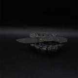 Wolf Head Relief Folding Knife - Tophatter Daily Deals