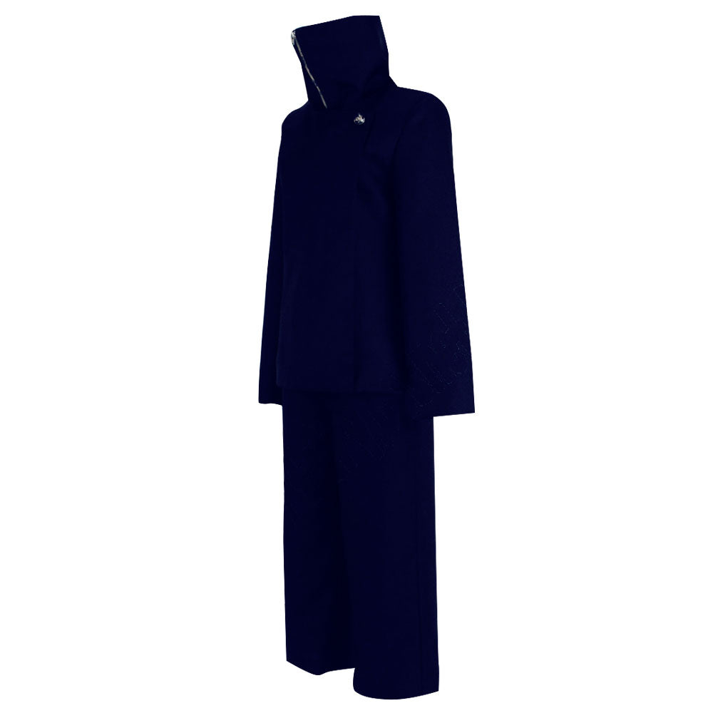 [In stock]Jujutsu Kaisen Sorcery Fight Toge Inumaki Anime Ver. Deep Blue Cosplay Costume Costume - Tophatter Daily Deals