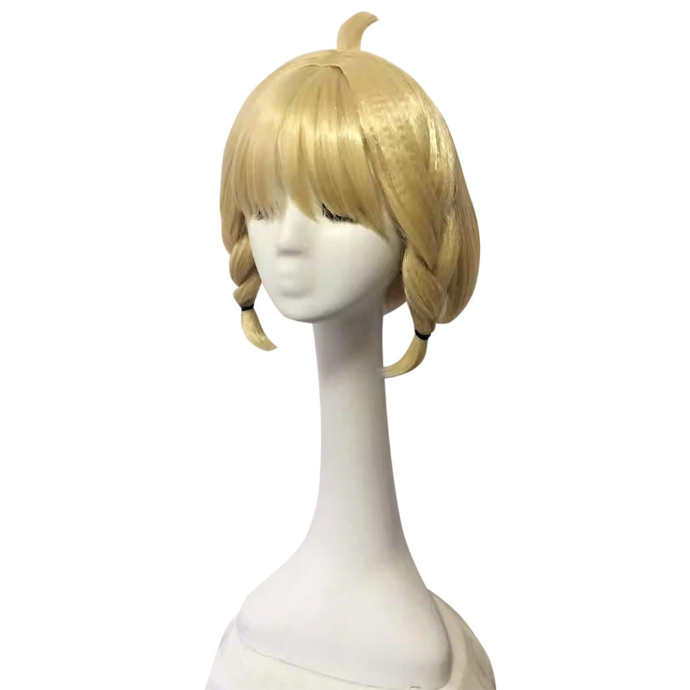 Final Fantasy XIV FF14 White Mage Golden Cosplay Wig Wig - Tophatter Daily Deals