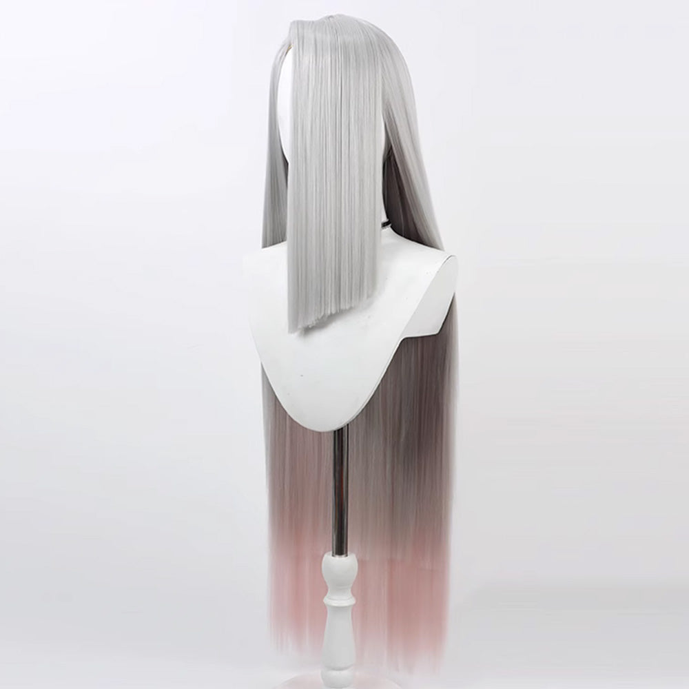 Hazbin Hotel Vaggie Silver Pink Cosplay Wig Wig - Tophatter Daily Deals