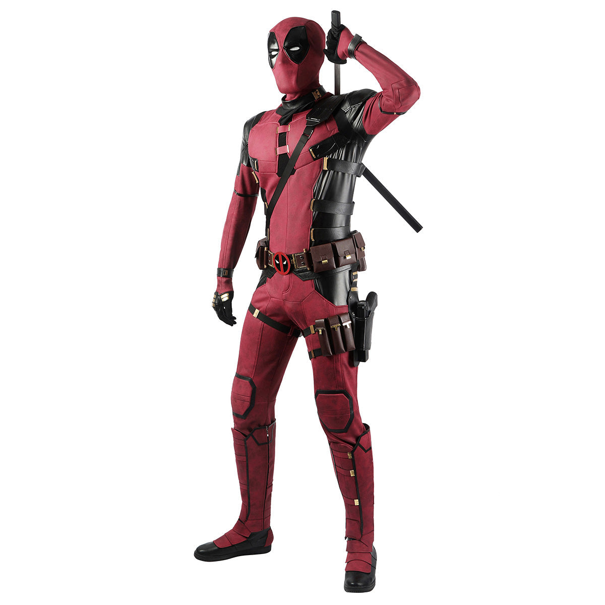 [In stock] Deadpool 3 Wolverine and Deadpool Wade Winston Wilson Cosplay Costume Costume - Tophatter Daily Deals