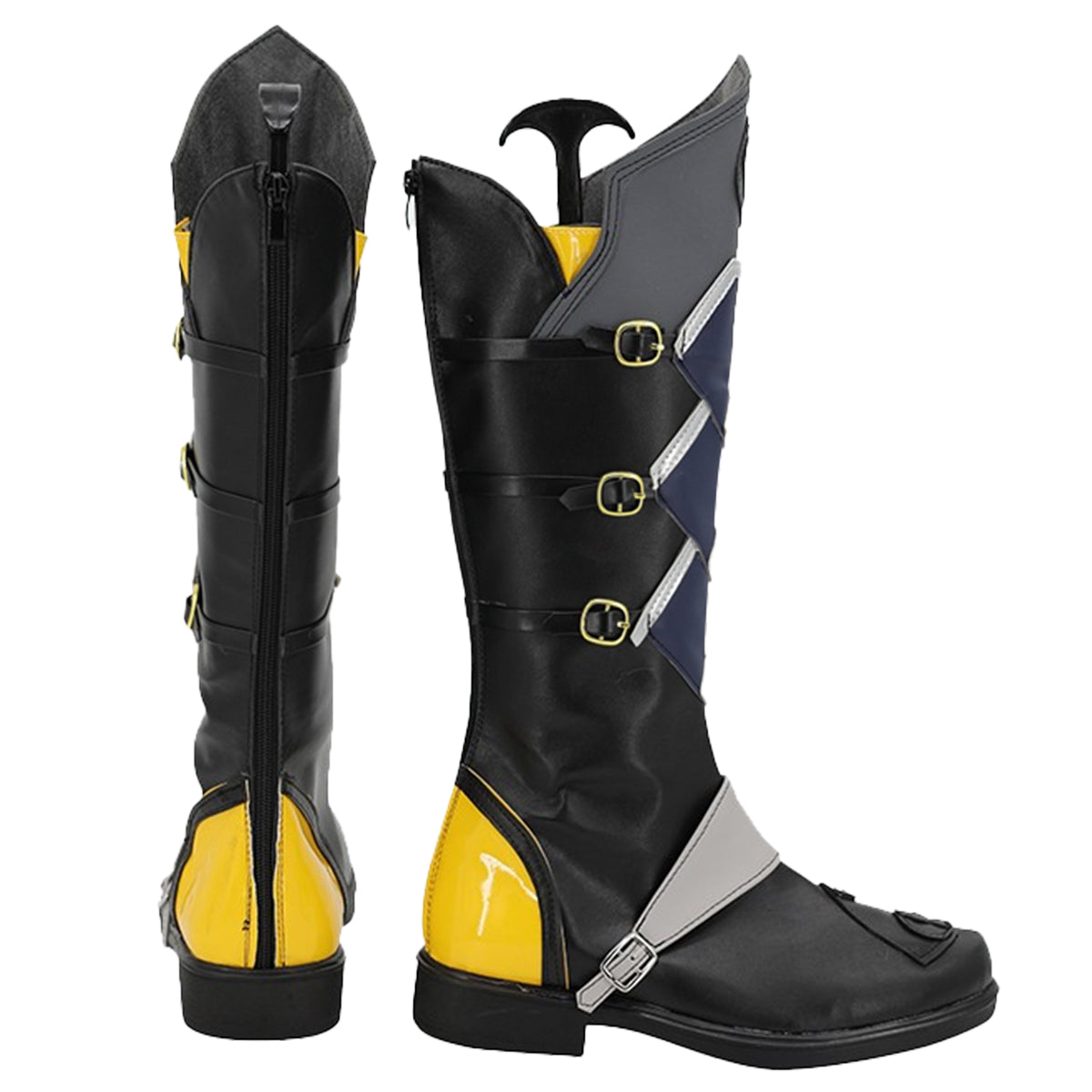 Zenless Zone Zero ZZZ Lighter Black Shoes Cosplay Boots Shoes/Boots - Tophatter Daily Deals