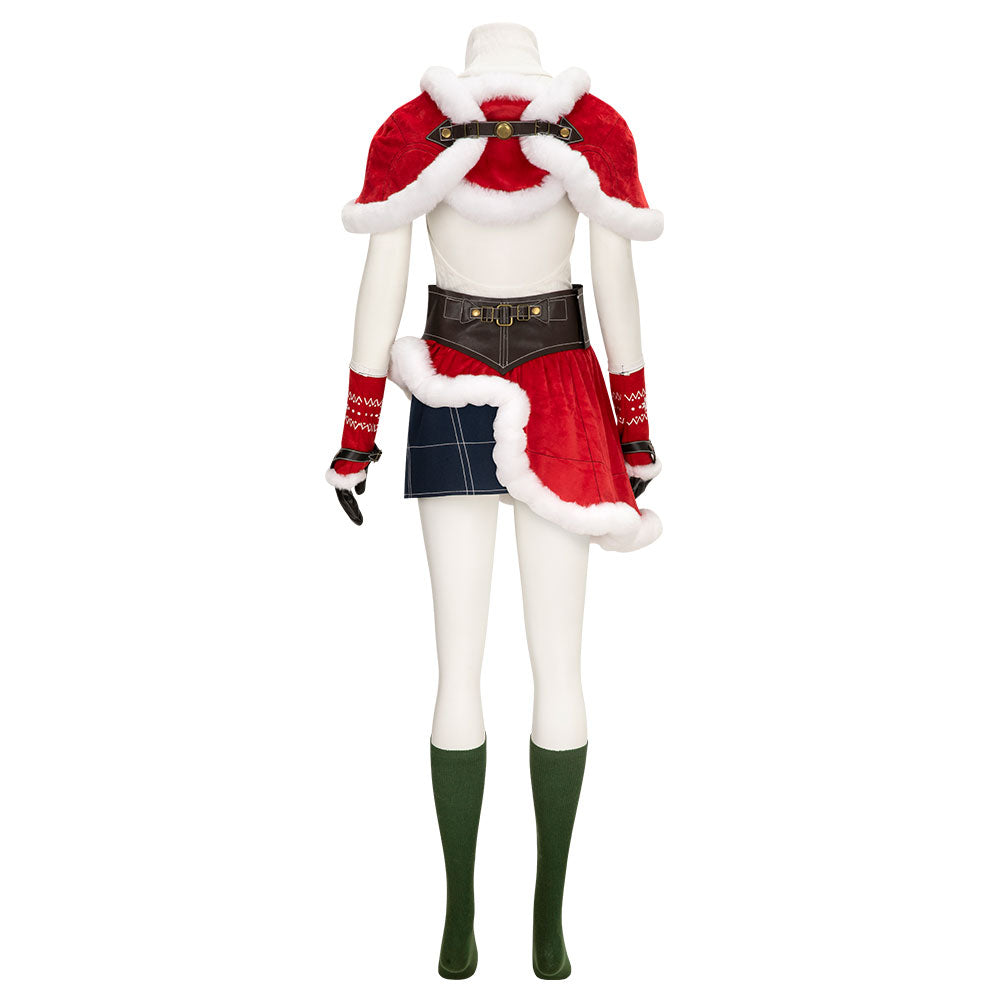 Final Fantasy VII Ever Crisis FF7EC Christmas Tifa Lockhart Cosplay Costume Costume - Tophatter Daily Deals