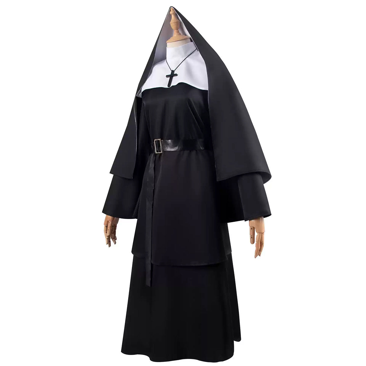 The Nun II The Nun 2 2023 The Conjuring 2 Valak Demon Nun Horror Movie Role Play Party Halloween Cosplay Costume Costume - Tophatter Daily Deals