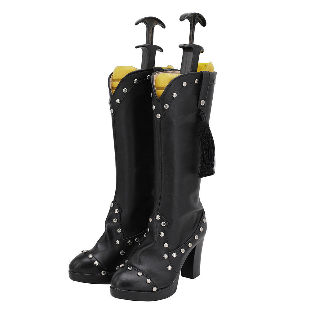 Final Fantasy VII Remake FF7 Tifa Lockhart Cowgirl Brown Shoes Cosplay Boots Shoes/Boots - Tophatter Daily Deals