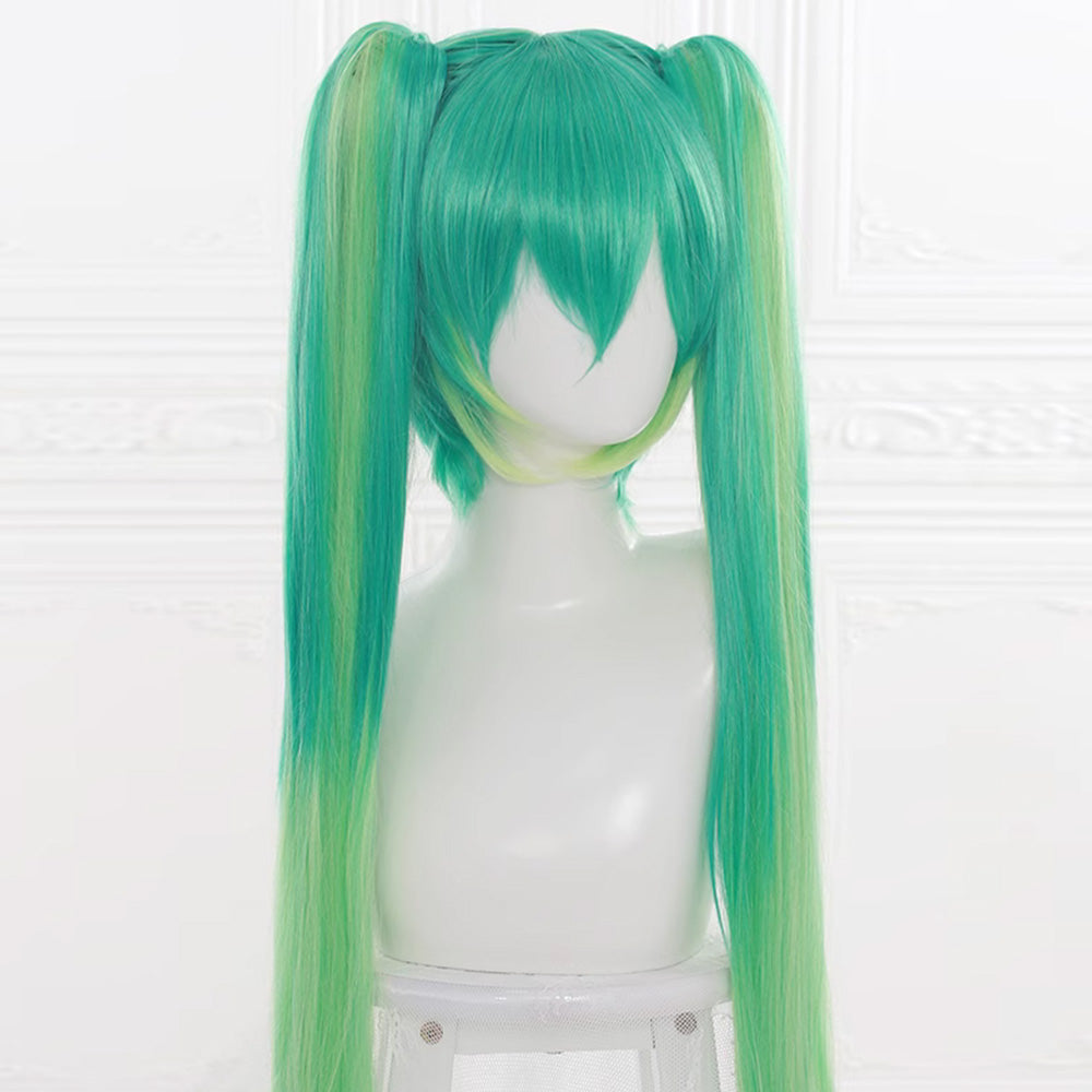 Project Voltage PM X Vocal Idol Psychic-type Green Cosplay Wig Wig - Tophatter Daily Deals