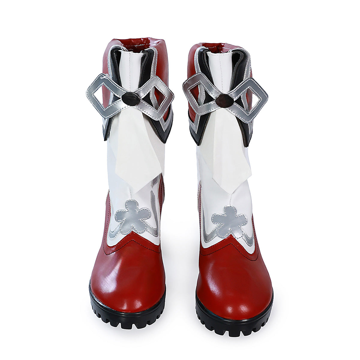 Genshin Impact Cherries Snow-Laden Hu Tao Red Cosplay Shoes Shoes/Boots - Tophatter Daily Deals