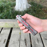 Wolf's Gravestone Game Folding Knife Trainer Replica - Tophatter Daily Deals
